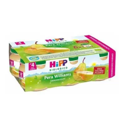 Hipp Bio Omogeneizzato Biologico Pera Williams 6x80 g