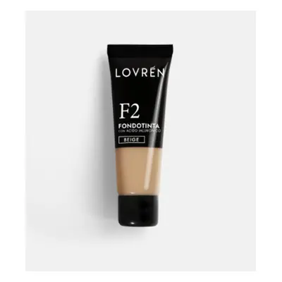 Lovren F2 Fondotinta Beige Con Acido Ialuronico 25 ml