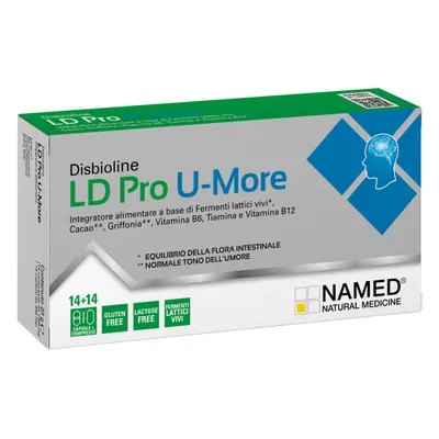 Named LD Pro U-More Integratore di Fermenti Lattici 14 capsule + 14 compresse