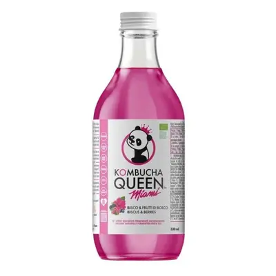 Probios Kombucha Queen Ibisco & Mirtillo Tè Verde Biologico Senza Glutine 330 ml