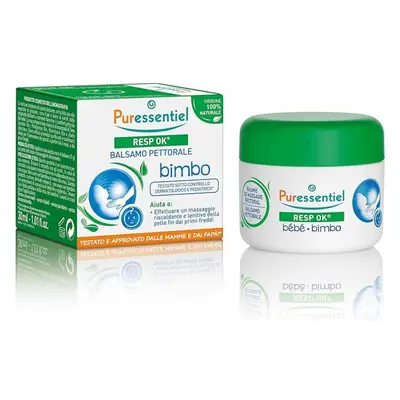 Puressentiel Resp Ok Bio Balsamo Pettorale Bimbo 30 ml