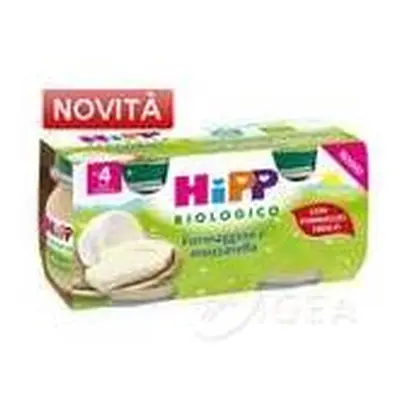 Hipp Biologico Omogeneizzato Gusto Formaggino e Mozzarella