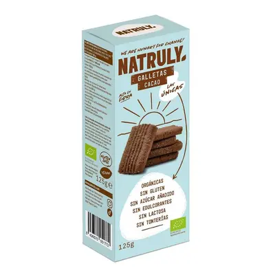 Probios Natruly Frollini al Cacao Biologici Senza Glutine 125 g