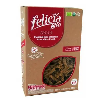 Felicia Bio Fusilli Pasta al Riso Integrale Senza Glutine