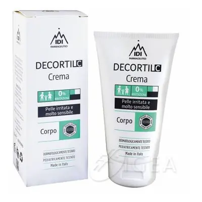 Idi farmaceutici Decortil C Crema per il corpo e la pelle sensibile 150 ml