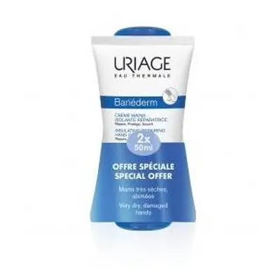 Uriage Bariéderm Crema lenitiva per le mani 2 pezzi x 50 ml