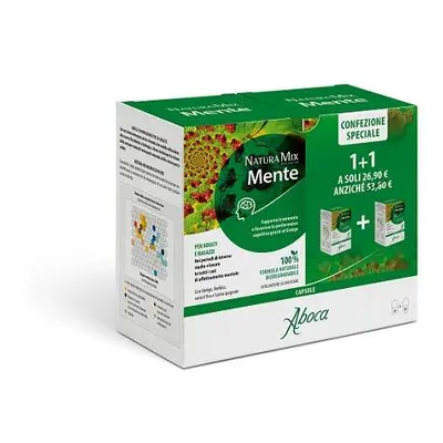 Aboca Natura Mix Advanced Integratore Alimentare per Mente 100 compresse