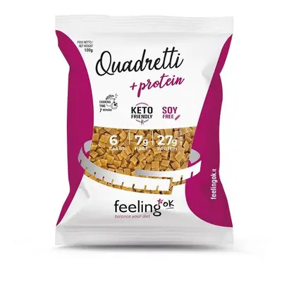 Feeling Ok Quadretti Pasta proteica 100 g