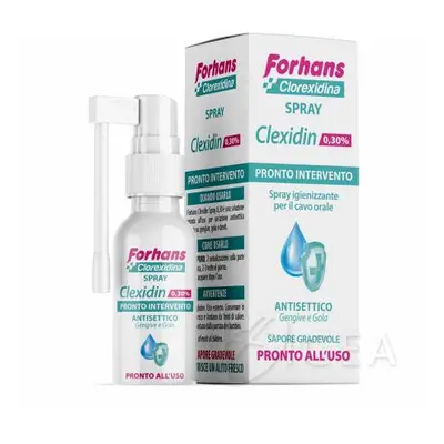 Forhans Clexidin Spray Gengive e Gola