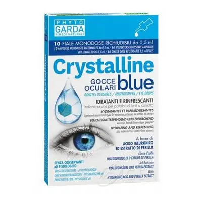 Phyto Garda Crystalline Blue Gocce Oculari Idratanti Rinfrescanti 10 fiale