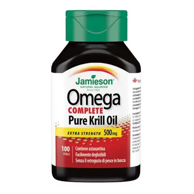 Jamieson Omega Complete Pure Krill Oil Integratore di Omega 3 100 perle