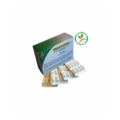 Herboplanet Prostasol Forte Integratore Naturale per Prostata e Vie Urinarie 48 capsule