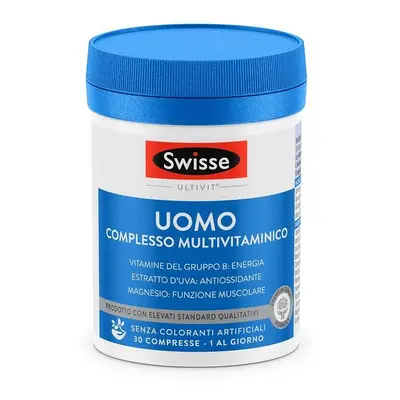 Swisse Multivitaminico Uomo Integratore Vitaminico 30 compresse