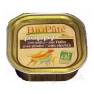 Almo Nature Bio Patè Puppy al pollo Cibo Umido per Cani Cuccioli 100 g