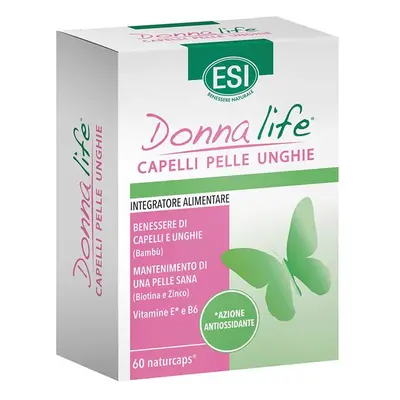 Esi Donna Life Capelli Pelle Unghie 60 Naturcaps