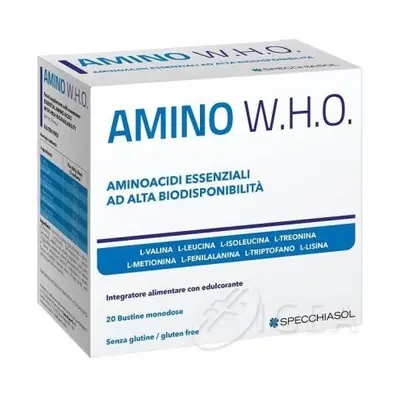 Specchiasol Amino Who Integratore Aminoacidi Proprietà Drenanti 20 bustine