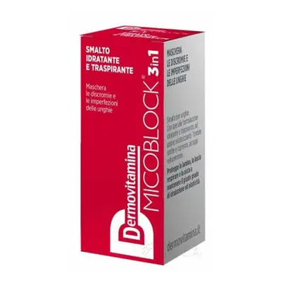 Dermovitamina Micoblock Smalto Idratante Rosso 5 ml