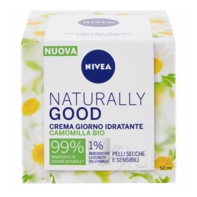 Nivea Naturally Good Crema Giorno Idratante Camomilla Bio 50 ml