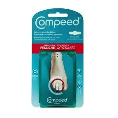 Compeed Cerotti Vesciche Dita Piedi 8 pezzi