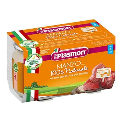 Plasmon Omogeneizzato al Manzo 2x80 grammi