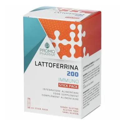 Promopharma Lattoferrina 200 Immuno Sistema Immunitario 30 stick