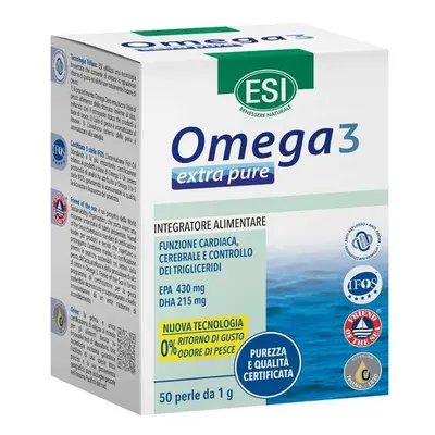 Esi Omega3 Extra Pure Integratore di Omega3 50 perle