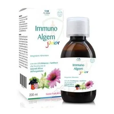 Algem Natura Immuno Junior Integratore per il Sistema Immunitario 200 ml