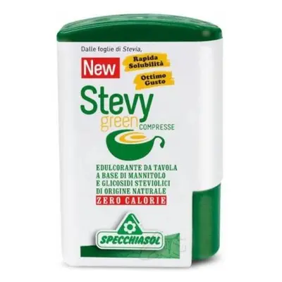 Specchiasol Stevy Green New Compresse Dolcificante a Base di Stevia 100 compresse