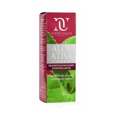 Natur Unique Aloe Attiva capelli shampoo e balsamo fortificante