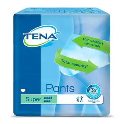 Tena Pants Super Pannolone Pull Up Taglia Large 10 Pezzi