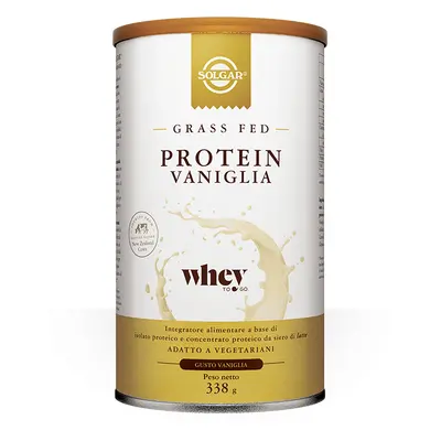 Solgar Protein Vaniglia Integratore Proteico 378 G