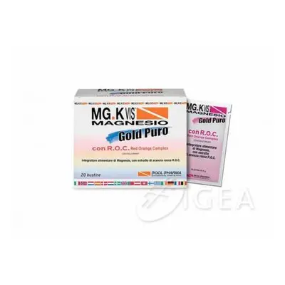 Pool Pharma Mg Gold Magnesio Citrato Integratore di Magnesio