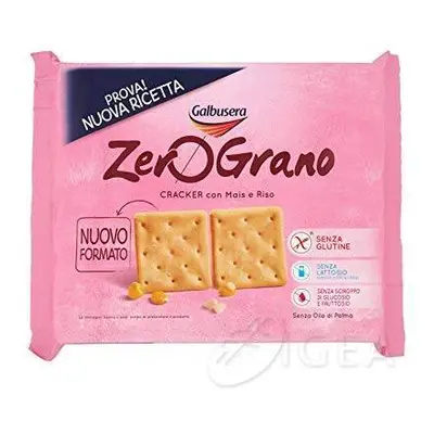 Galbusera Zerograno Cracker con Mais e Riso Senza Glutine