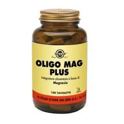 Solgar Oligo Mag Plus Integratore di Magnesio 100 tavolette