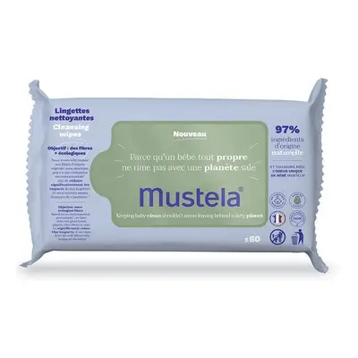 Mustela Salviette Detergenti Multiuso all'Avocado BIologico 60 Pezzi