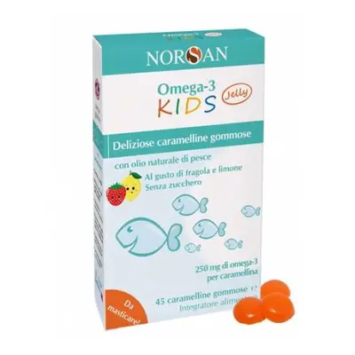 Norsan Kids Omega 3 Caramelline gommose 90 g