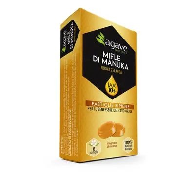 Agave Natura Miele di Manuka IAA 10+ Integratore per il Benessere del Cavo Orale 8 pastiglie