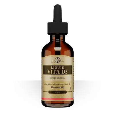 Solgar Liquid Vita D3 Integratore Vitaminico 56 ml