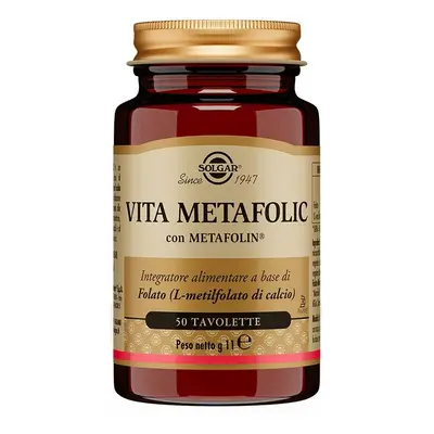 Solgar Vita Metafolic Integratore di Acido Folico 50 tavolette