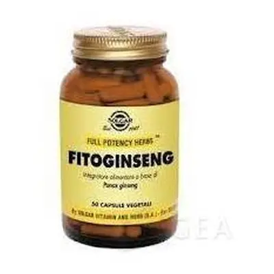 Solgar Fitoginseng Integratore Anti Affaticamento 50 capsule