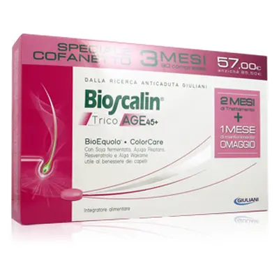 Bioscalin TricoAge45+ Integratore Capelli Fragili 90 compresse