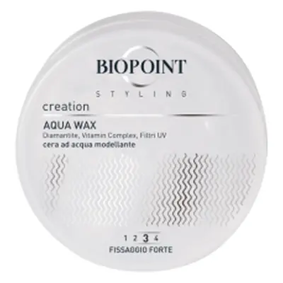 Biopoint Styling Sculptor Aqua Wax Cera per Capelli Fissaggio Forte 113 g