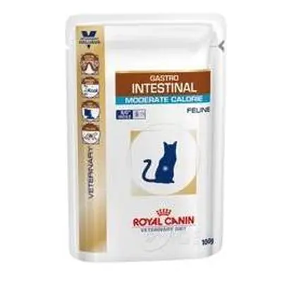 Royal Canin Feline Gastro Intestinal Moderate Calorie Cibo Umido per Gatti 85 g