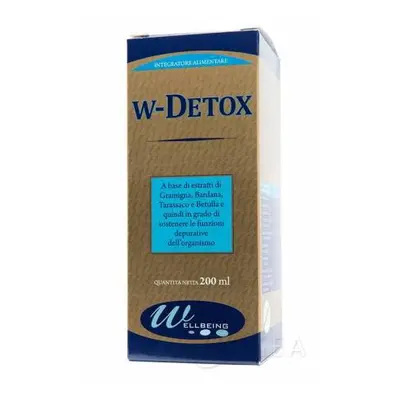 Wellbeing W Detox Integratore Drenante 200 ml