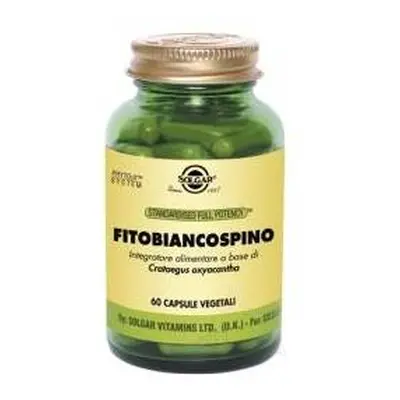 Solgar Fitobiancospino Integratore per la Circolazione 60 capsule