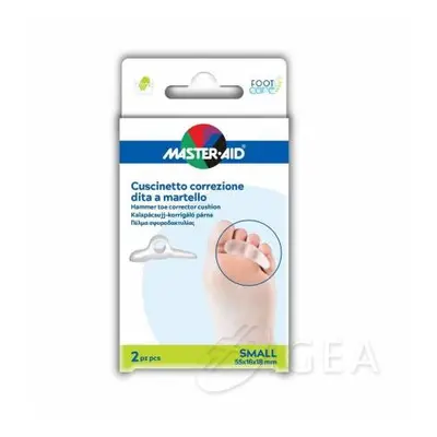 Master-Aid Foot Care Cuscinetto per la correzione di dita a martello 2 pezzi Small