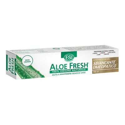 Esi Aloe Fresh Dentifricio Sbiancante Omeopatico all'Aloe Vera 100 ml