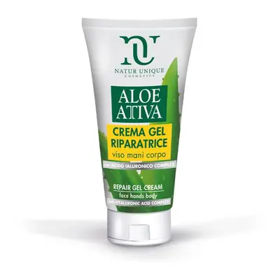 Natur Unique Aloe Attiva Crema Gel Riparatrice per Viso Corpo e Mani 150 ml