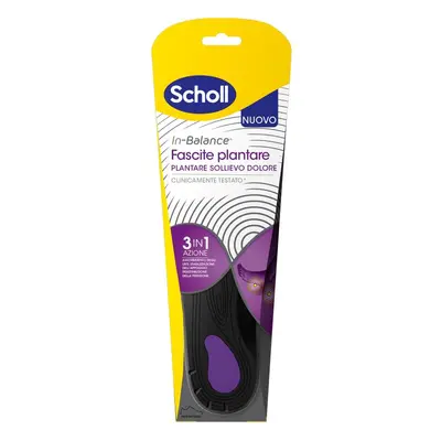 Scholl In-Balance Plantare per Fascite Misura Large