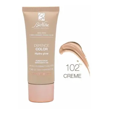 BioNike Defence Color Fondotinta Hydra Glow 102 Creme 30 ml